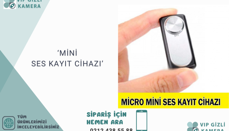 Mini Ses Kayit Cihazi
